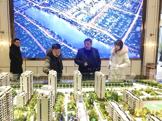 韩霁昌赴富平臻湾府项目检查指导工作